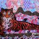 Olga  Leila - Le tigre sur un canapé