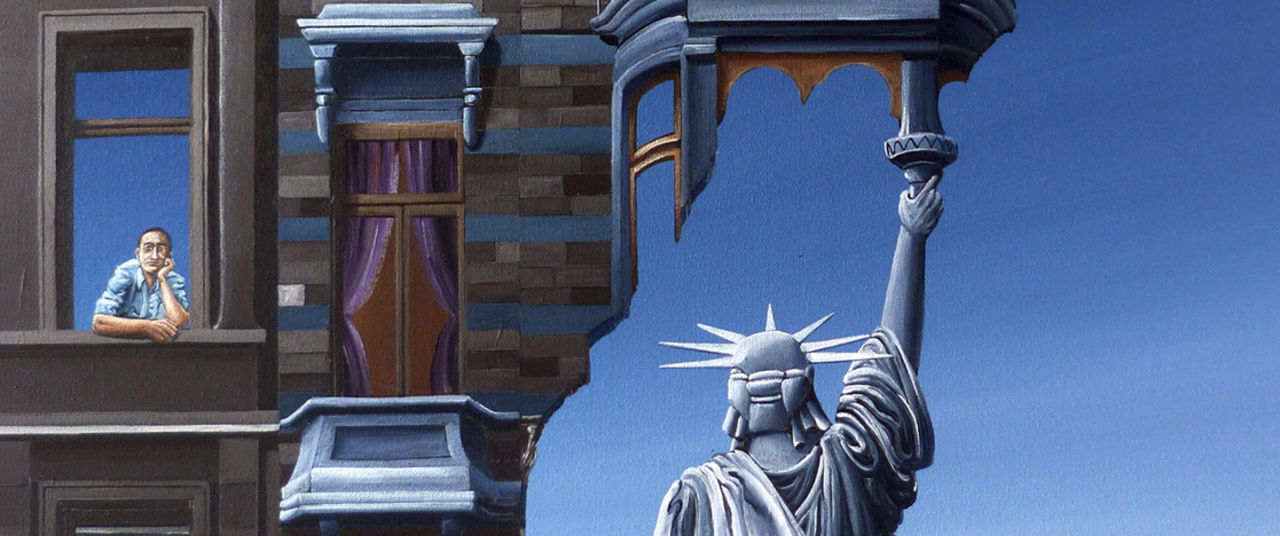 olivier lamboray "The Foundations of America" - Detail