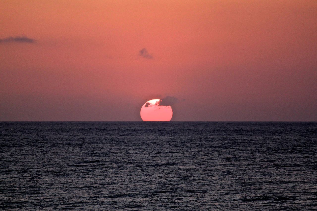 Philippe Wertz coucher de soleil en Mer du Nord 2