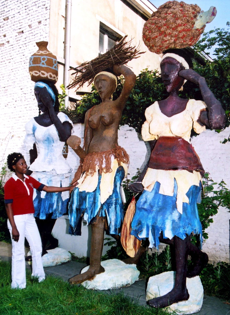 Rhode Bath-Schéba Makoumbou Sculptures