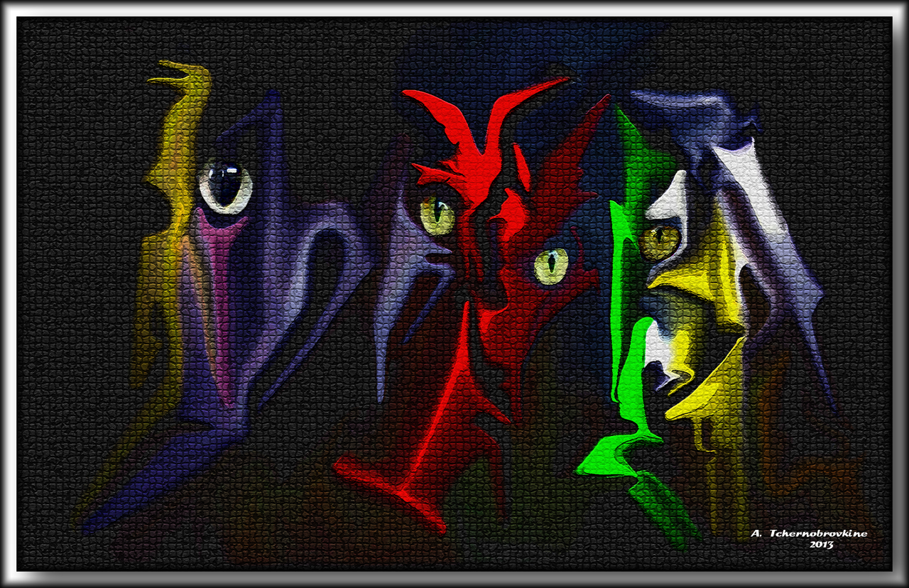 TCHERNOBROVKINE Alexandre Les 3 regards