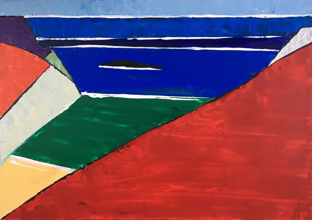 valerie jouve belle ile la plage de kerledan