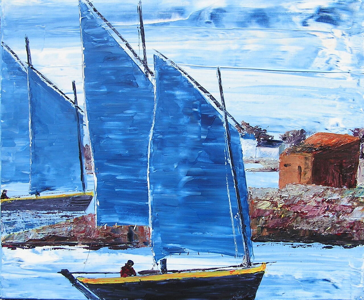 valerie jouve GOLFE DU MORBIHAN, VIEUX GREMENTS