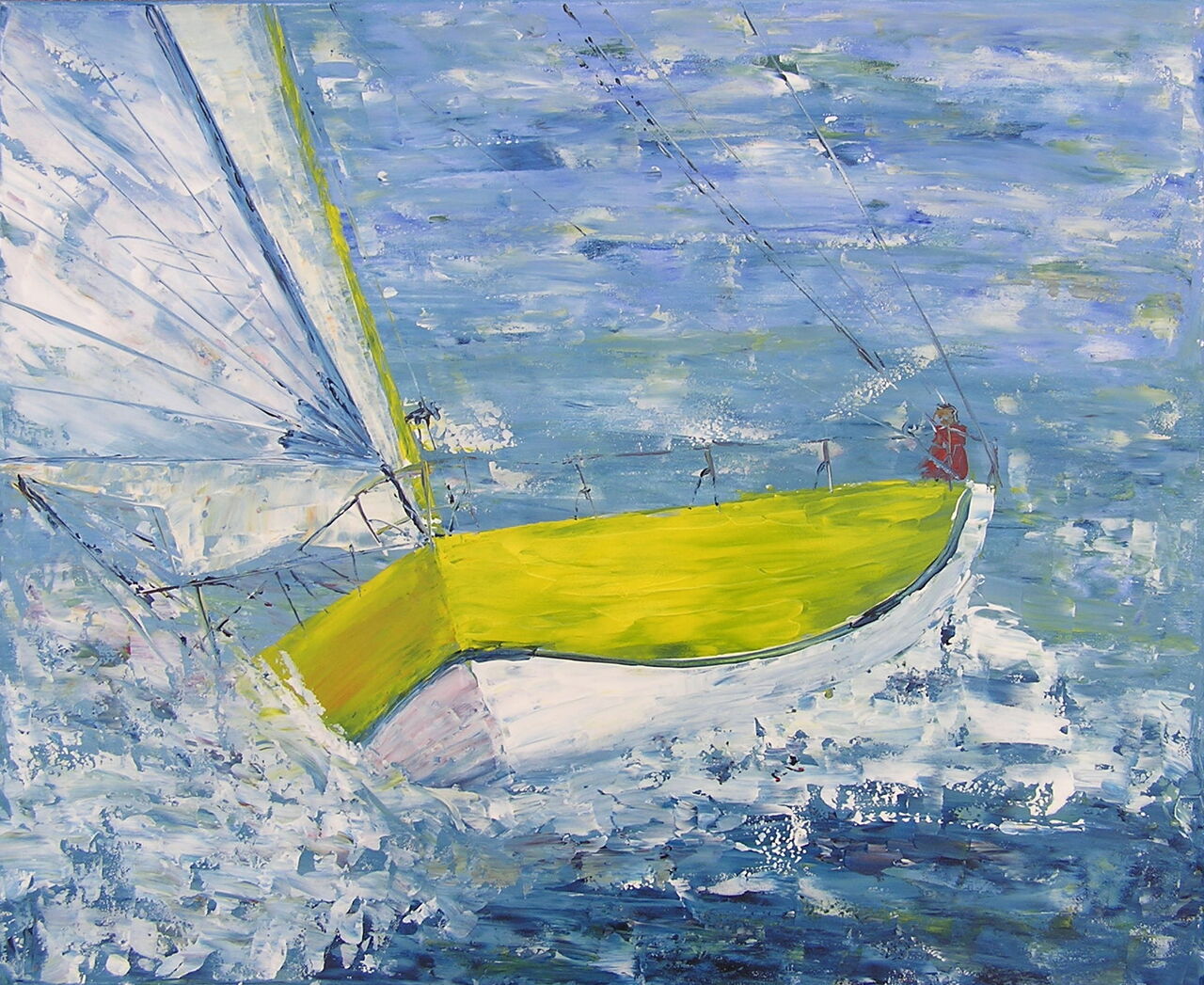 valerie jouve REGATE EN SOLITAIRE 