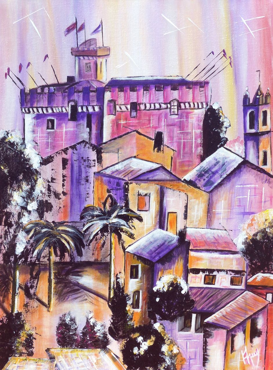 veronique AGUILLON Le Château du Haut de Cagnes (06).