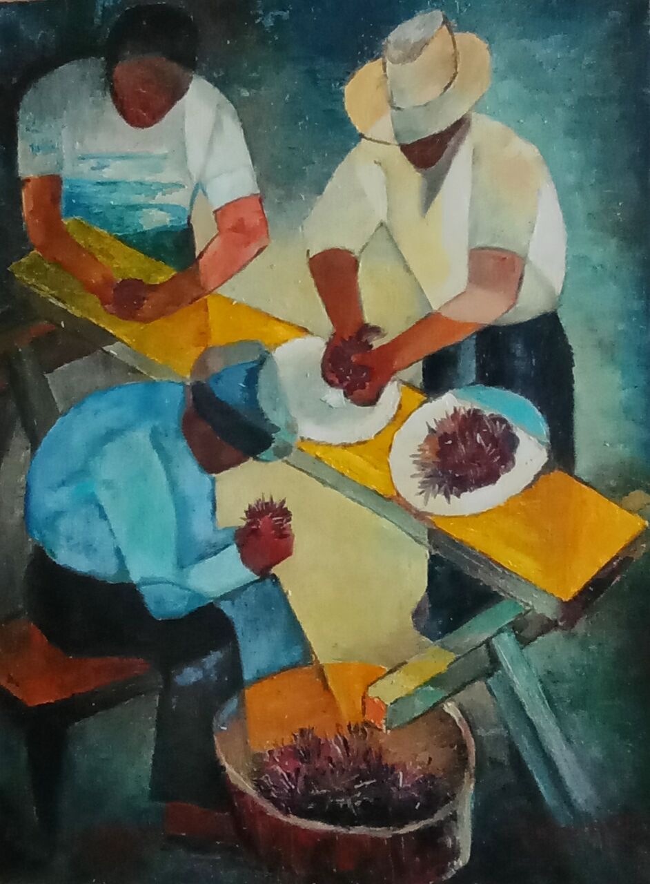 yves molac pêcheurs d oursins "Toffol"i